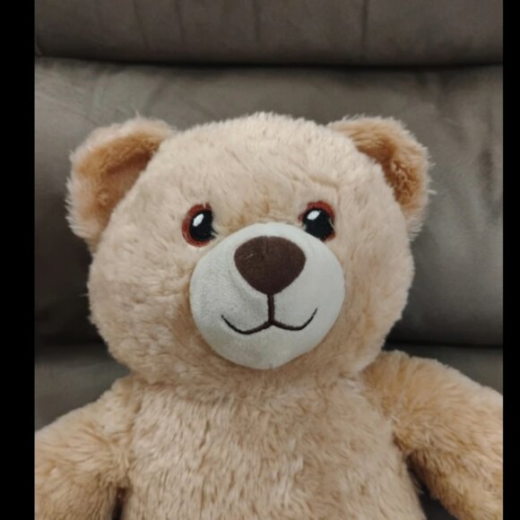 Build a Bear Happy Birthday Plush Tan Bear Blue Confetti Plush Stuffed Animal - Picture 3 of 11